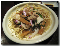 Yakisoba (Deep-Fried Noodles with Pork)