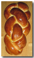 Zopf (Swiss Braided Bread); also known as Barner Zupfe.