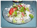Tomato-Basil Salad. Click on image to view larger size in a new window.
