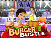 Burger Bustle ("foody" time-management game).