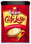 Folger's Café Latte