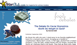 "The Debate on Caviar Economics: Worth It's Weight in Gold?" by Darren Dahl