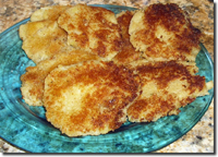 Cauliflower-Potato Cakes. Click on image to view larger size in a new window.