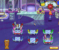 Level 46 of Diner Dash: Flo on the Go. Click on image to see larger size in a new window.