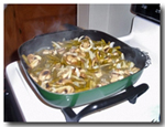 Green Beans, Mushrooms & Onions. Click on image to view larger size in a new window.