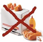 Hot Dog Toaster - NOT recommended!