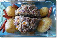Meatloaf variation. Click on image to view larger size in a new window.
