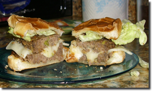 Meat Loaf Sandwiches. Click on image to view larger size in a new window.
