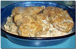 Pork Chop-Spaghetti Casserole. Click on image to view larger size in a new window.