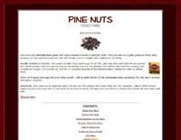 Food Fare Food Articles: Pine Nuts