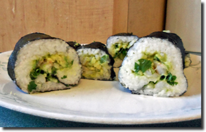 Shenanchie's Sushi. Click on image to view larger size in a new window.