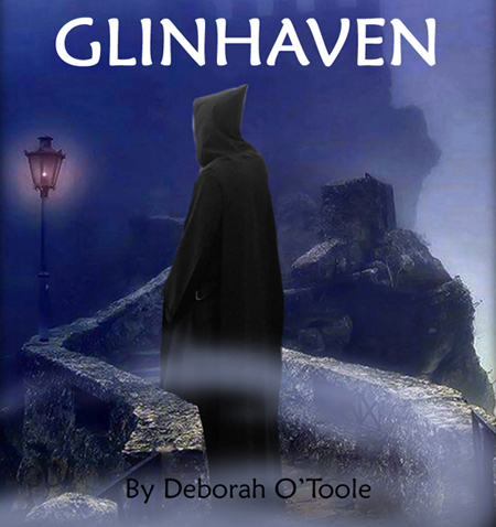 Logo for "Glinhaven." Click on image to go to the official website for the book.