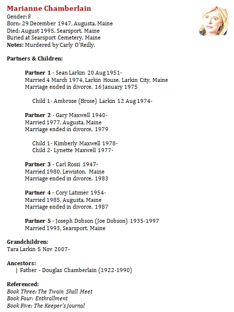 Marianne Chamberlain