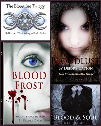 Collage depicting the Bloodline Trilogy. Click on image to view larger size in a new window.