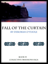 Second cover for "The Keeper's Journal" by Deidre Dalton (aka "Fall of the Curtain")