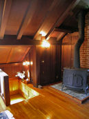Larkin Estate Details: Stove in the attic.
