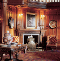 Larkin Estate Details: The Drawing Room in the Larkin mansion