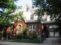 Madge Tilley's house in Jamaica Plain