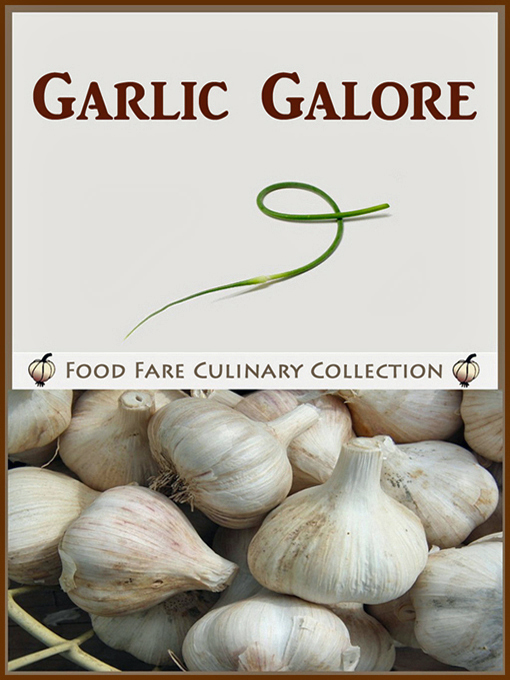 Book cover for "Garlic Galore" from Food Fare