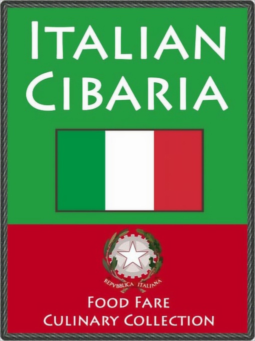 Book cover for "Italian Cibaria" from Food Fare