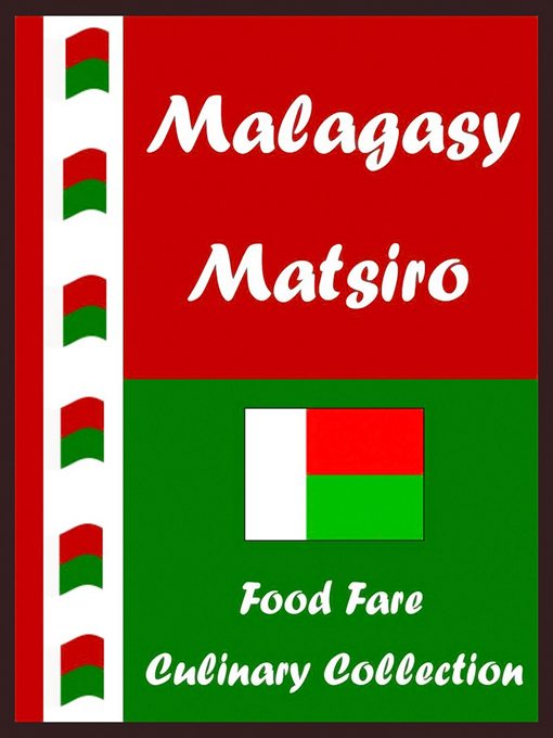Book cover for "Malagasy Matsiro" from Food Fare