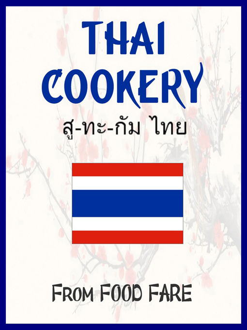 Book cover for "Thai Cookery" from Food Fare