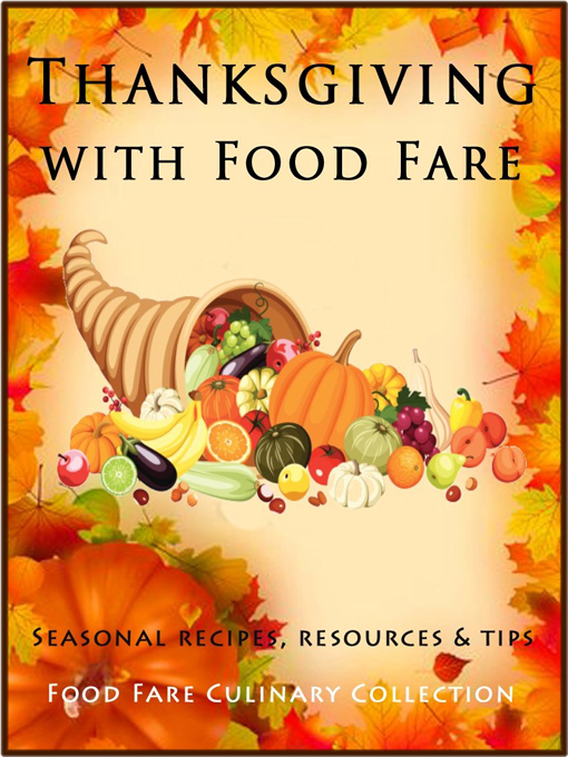 Book cover for "Thanksgiving with Food Fare" from Food Fare