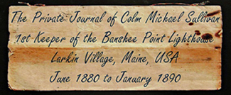 The Private Journal of Colm Michael Sullivan. Click on image to view larger size in a new window.