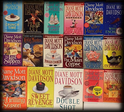 Goldy Schulz cozy mystery series by Diane Mott Davidson