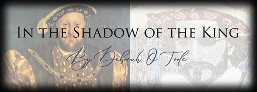 "In the Shadow of the King" by Deborah O'Toole (logo). Click on image to view larger size in a new window.