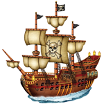 The Pirates Table: The Ships