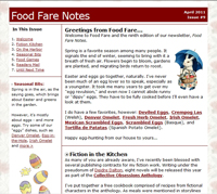 Food Notes (April 2011)