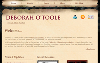 Official web site of author Deborah O'Toole