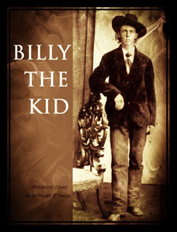 "Billy the Kid" Historical Essay e-book cover. Click on image to see larger size in a new window.