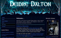 Homepage of author Deidre Dalton