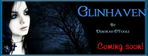 Button for "Glinhaven" by author Deborah O'Toole