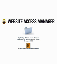 "Web Access Manager" users manual by Webs Divine. Click on image to see larger size in a new window.