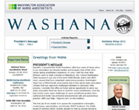 WASHANA Newsletter (Winter 2012)