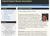 IENA Newsletter (September 2010)